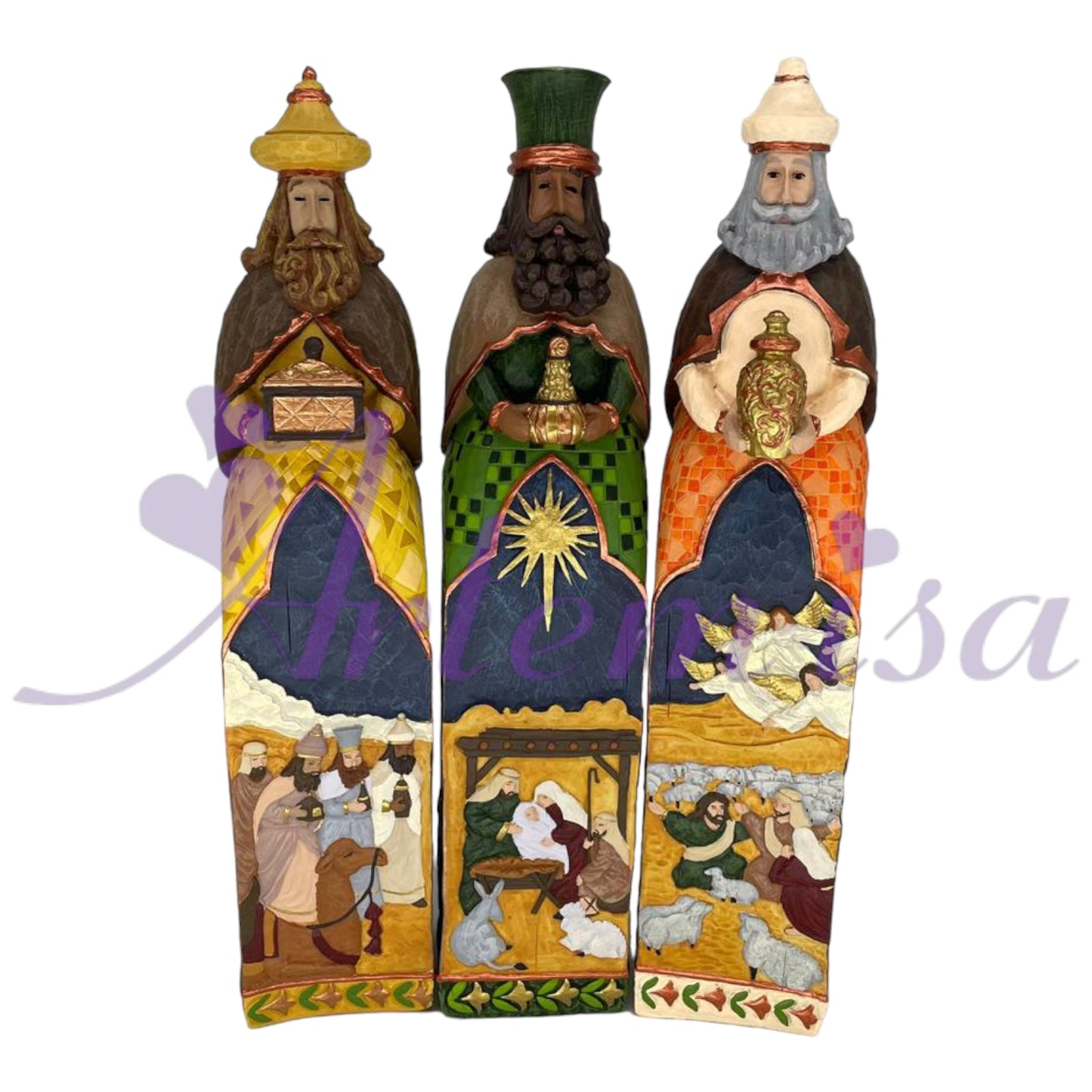 Reyes Magos Cuadrados