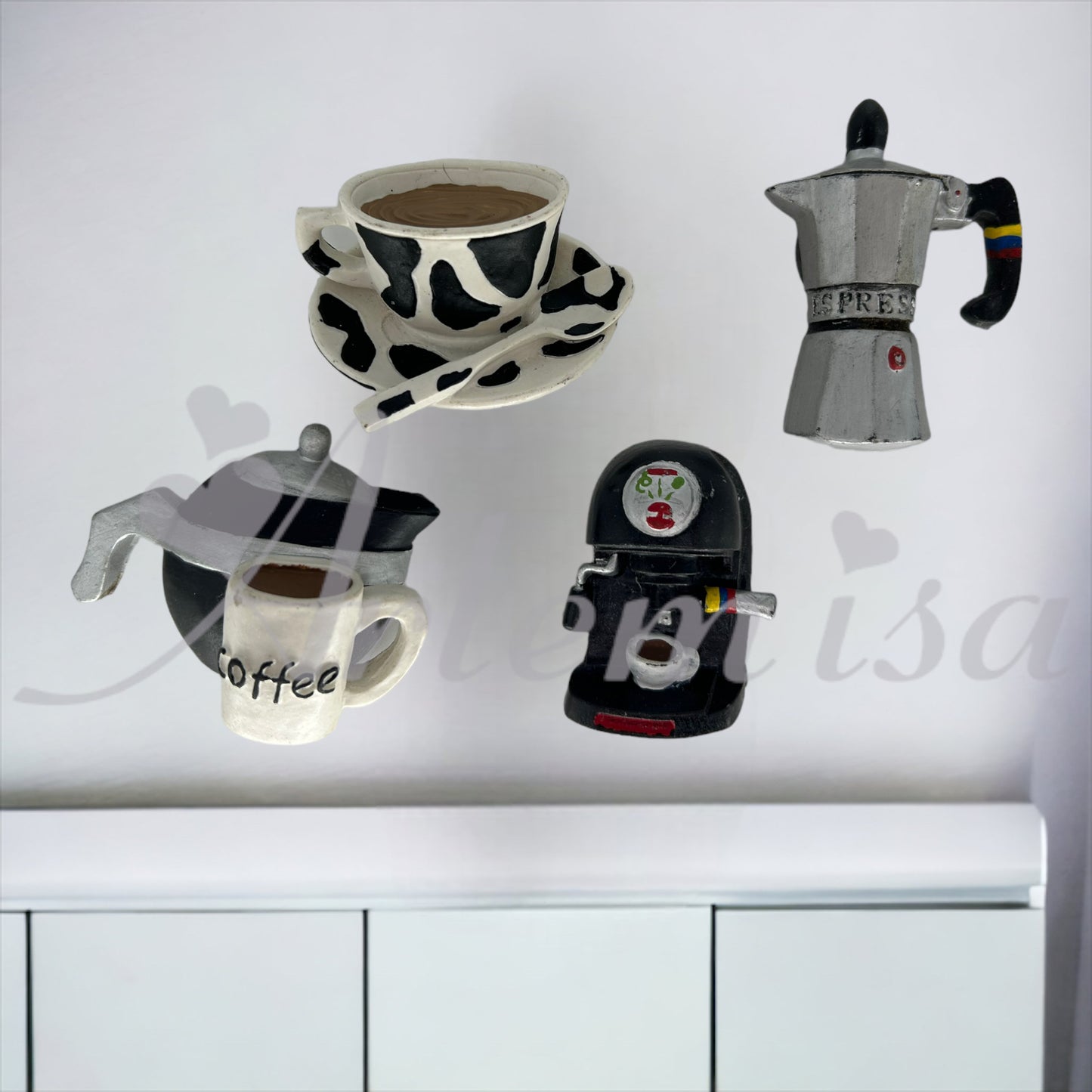 Imán Cafe Tazas