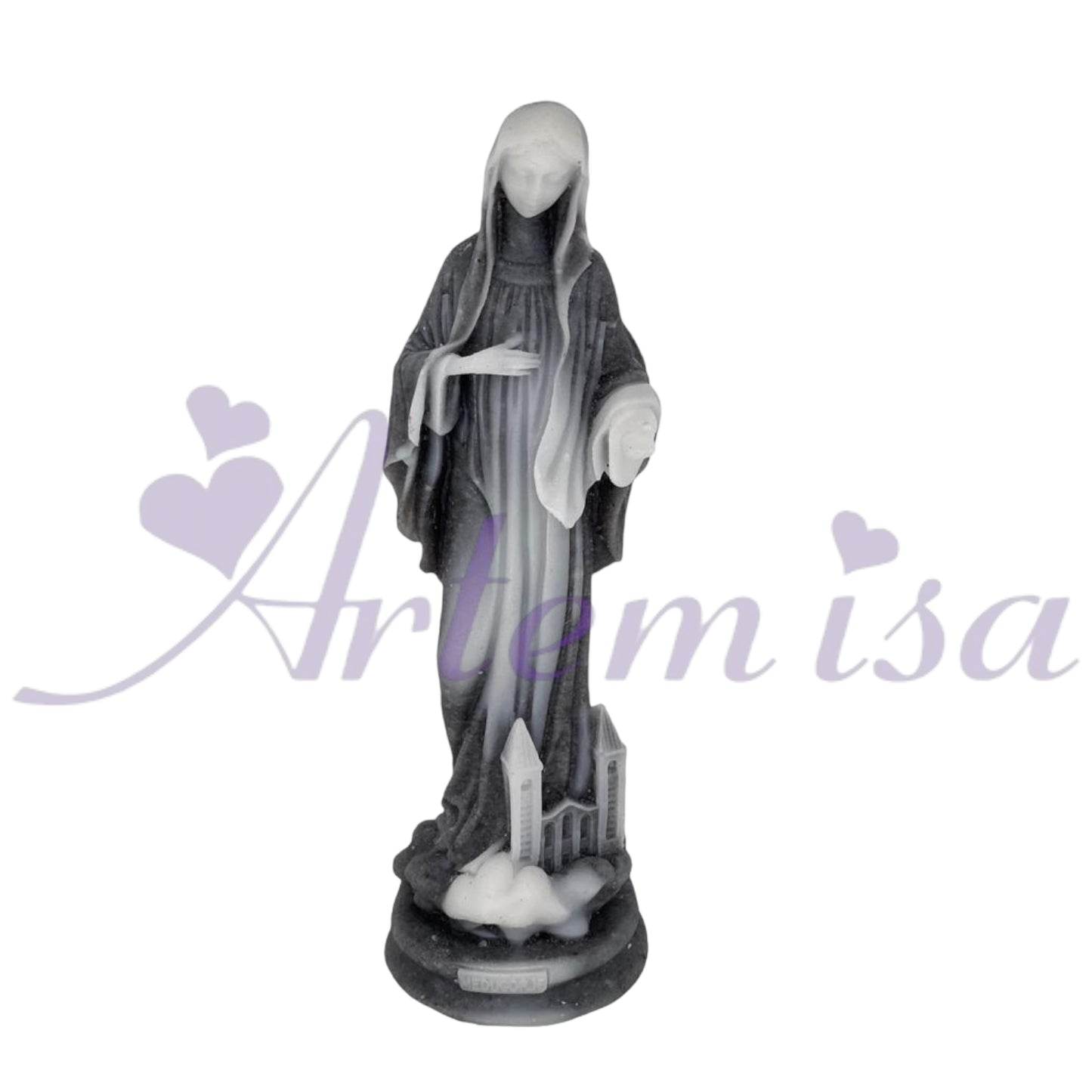 Virgen de Medjugorje en Sal de Zipaquirá - Cristal Sagrado Colombiano