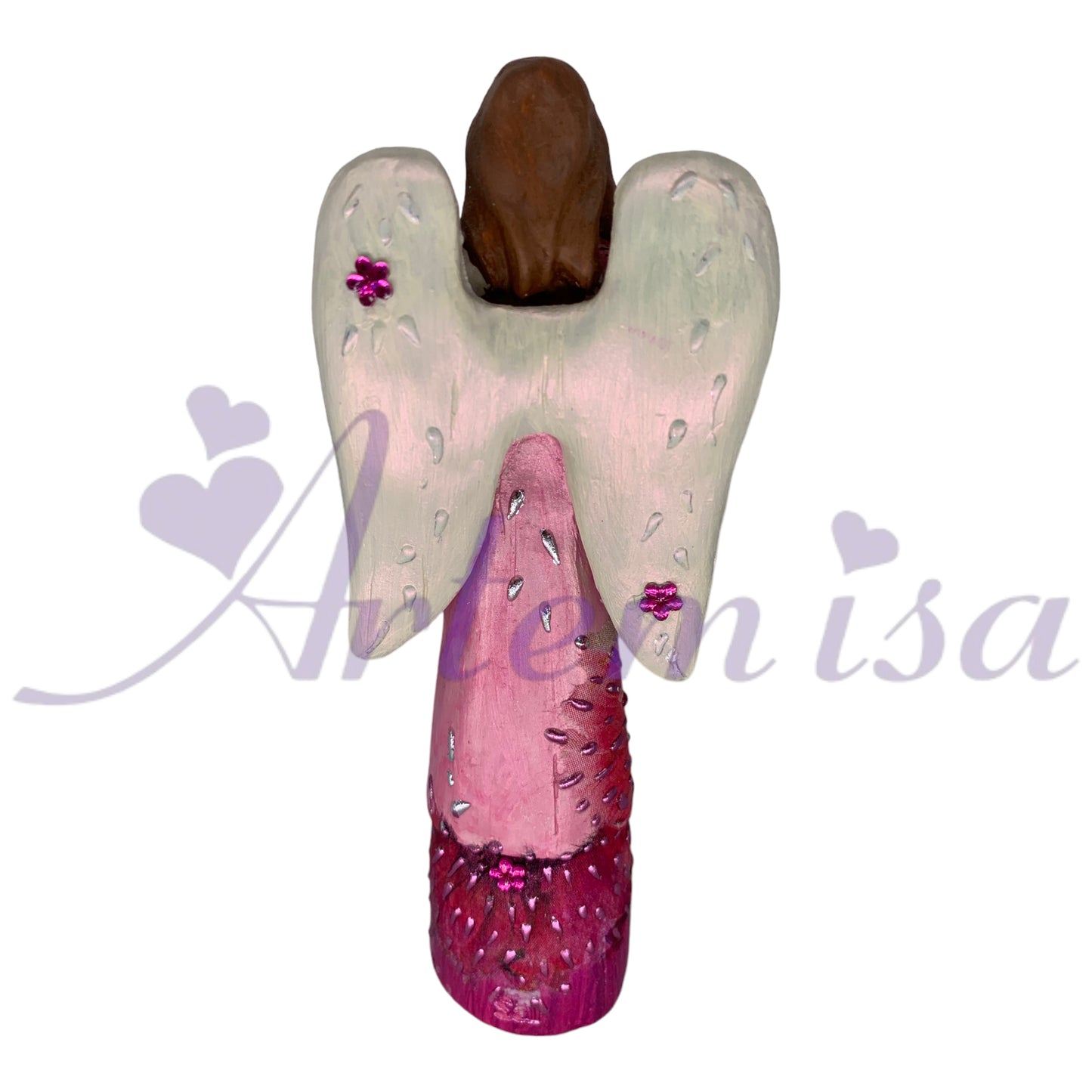Angel Virtud Bondad Rosado Chamuel Pequeño