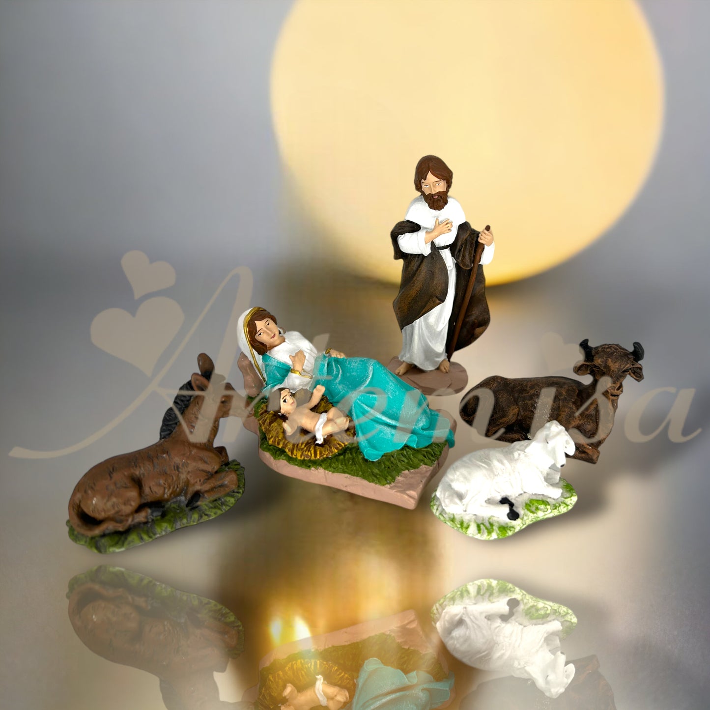 Pesebre Maria Acostada Pequeño
