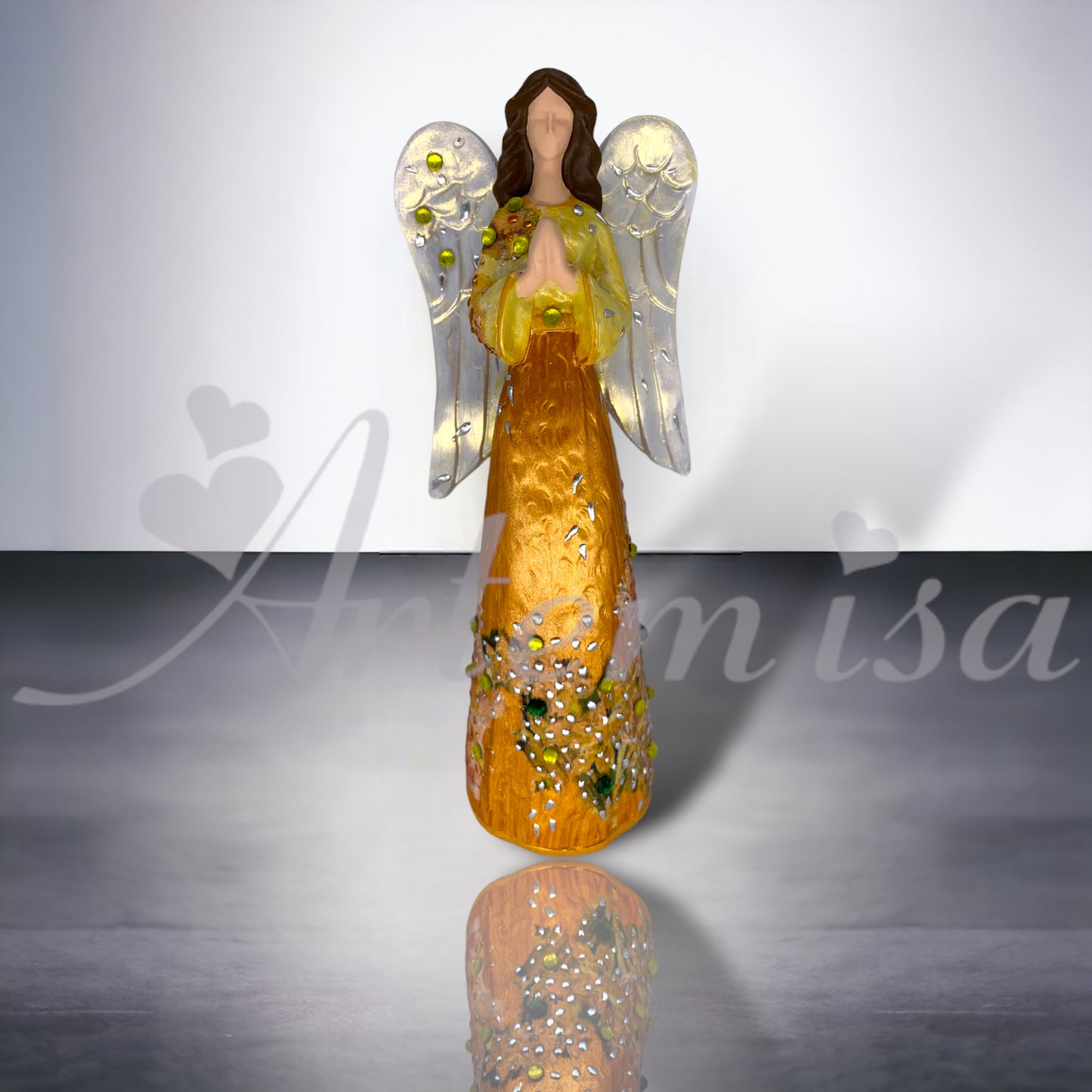 Angel Virtud Humildad Amarillo Jofiel Mediano