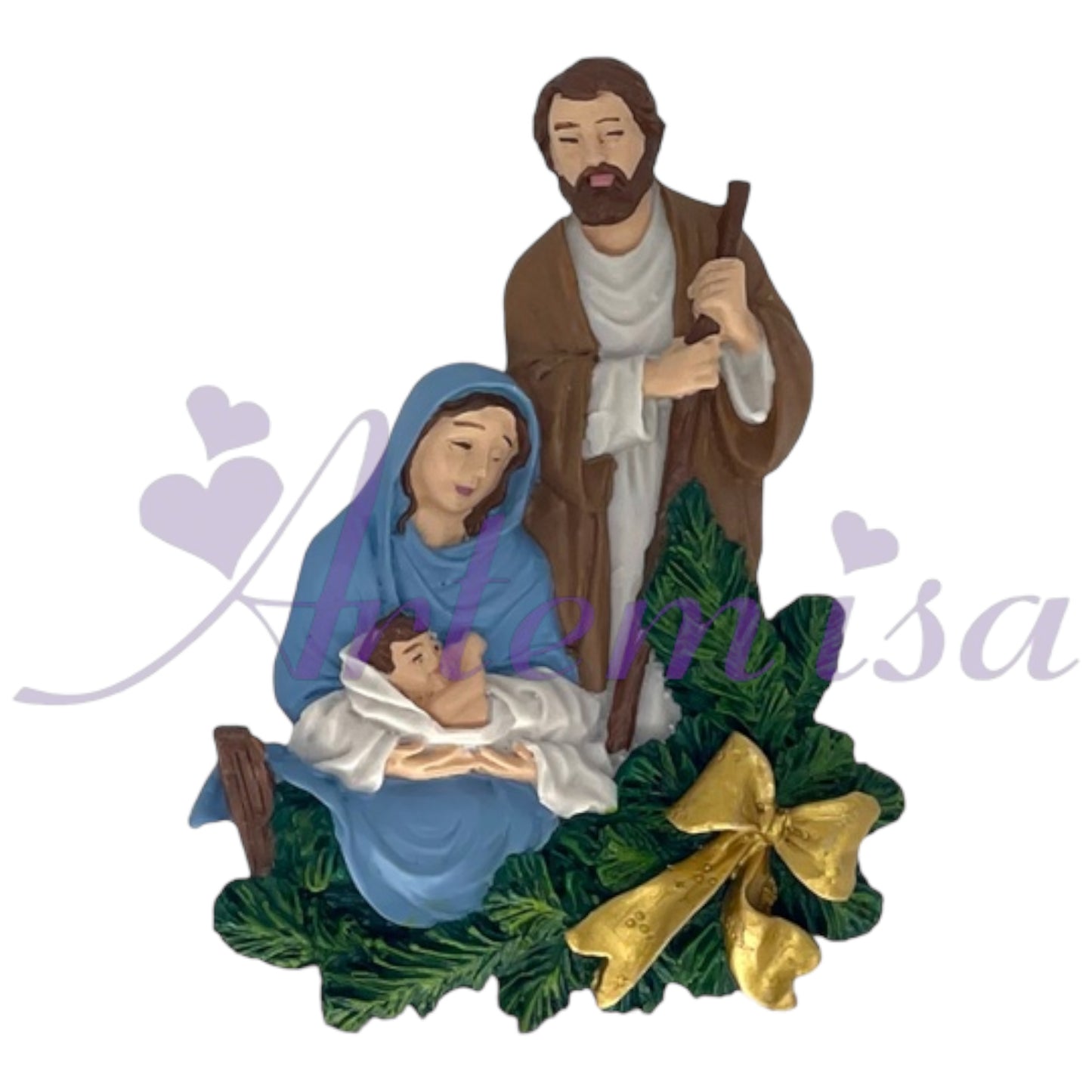 Imán Navideño Sagrada Familia - Nacimiento Decorativo Refrigerador