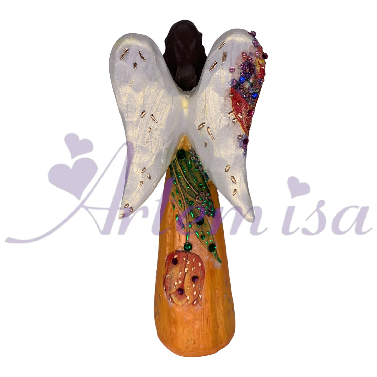 Angel Virtud Generosidad Rojo Uriel Mediano