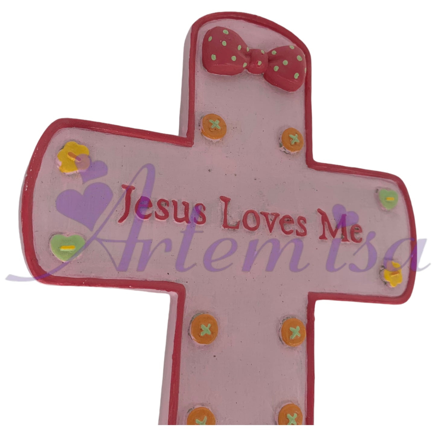 Cruz Jesus Loves Me Nina (12 unds)