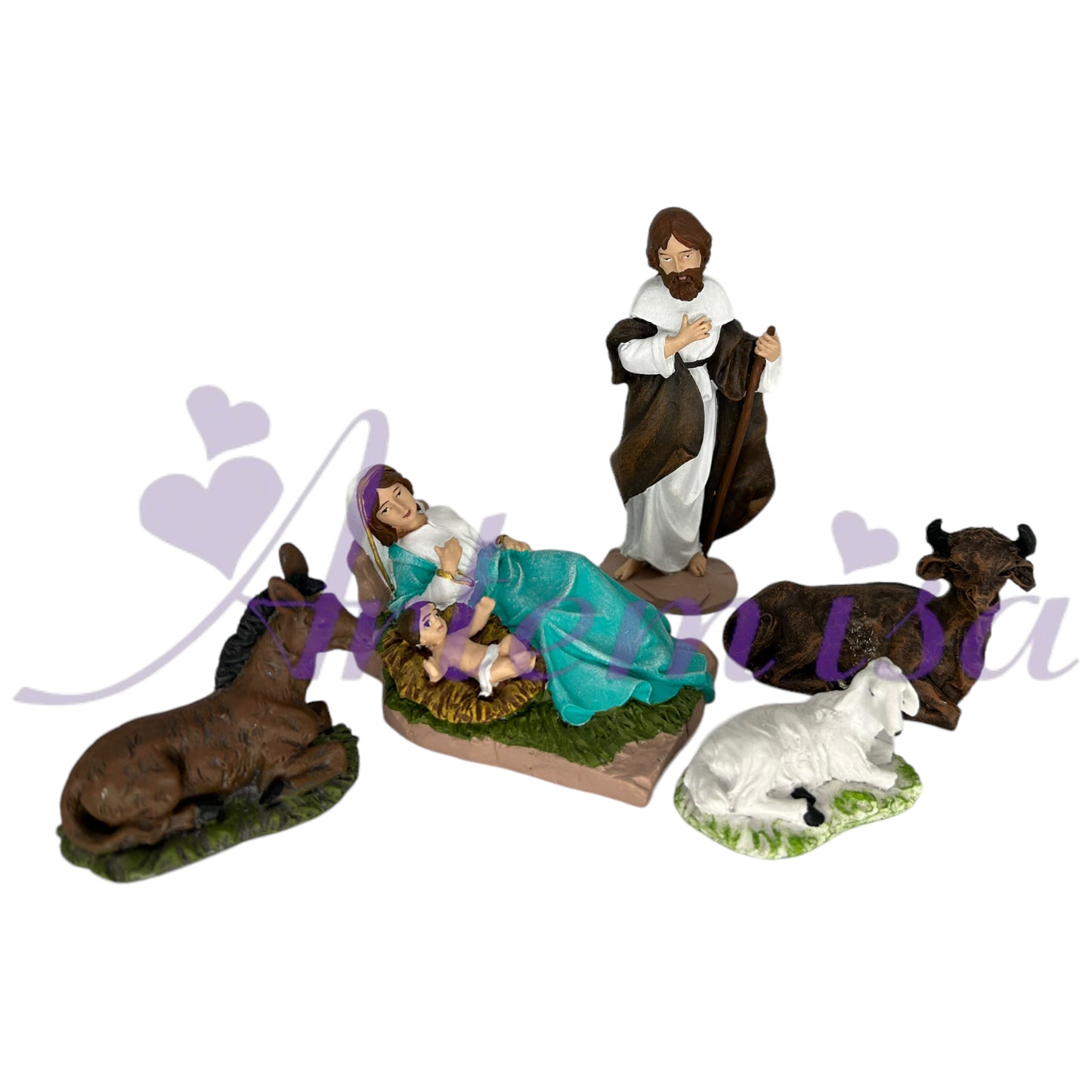 Pesebre Maria Acostada Pequeño