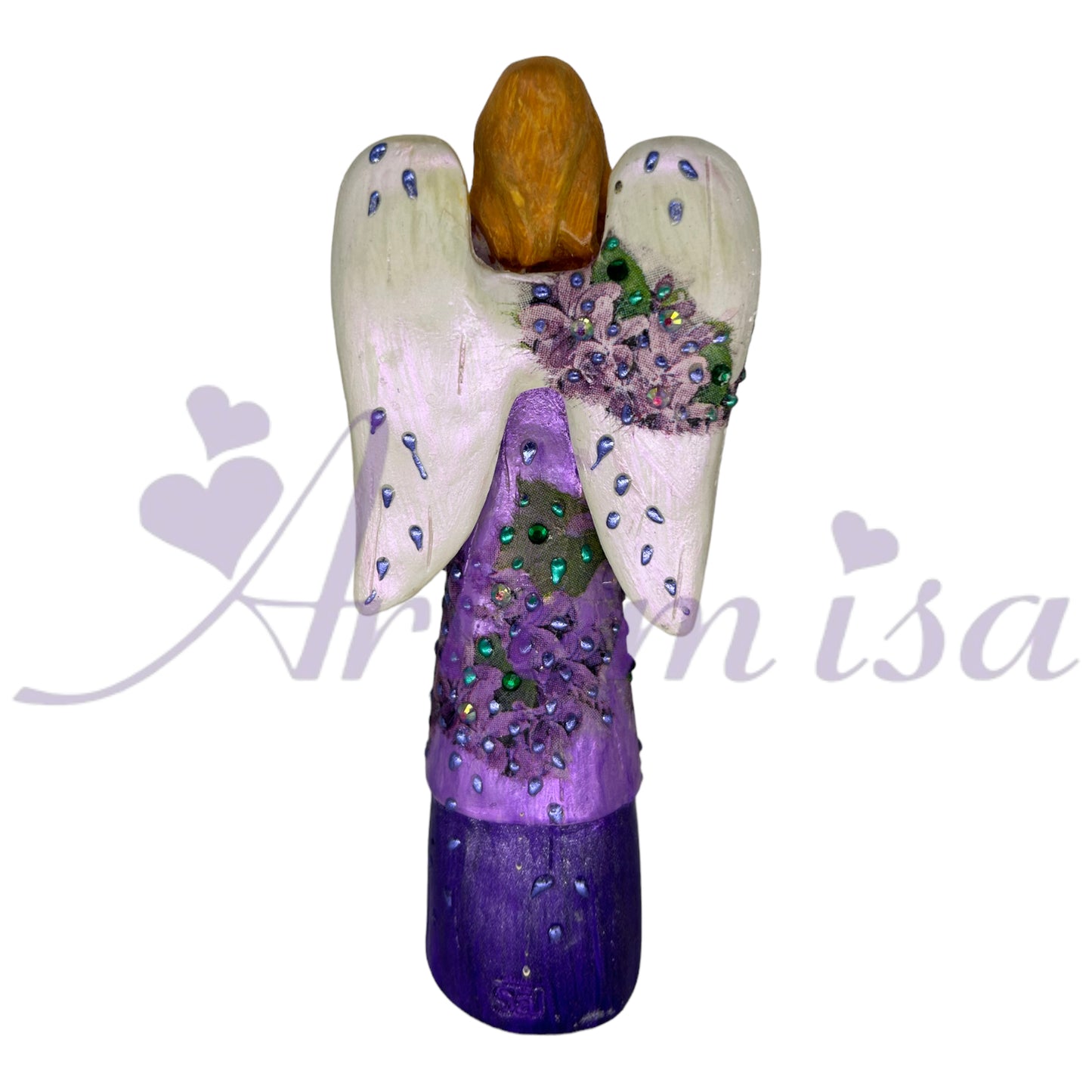 Angel Virtud Sabiduria Violeta Zadquiel Pequeño