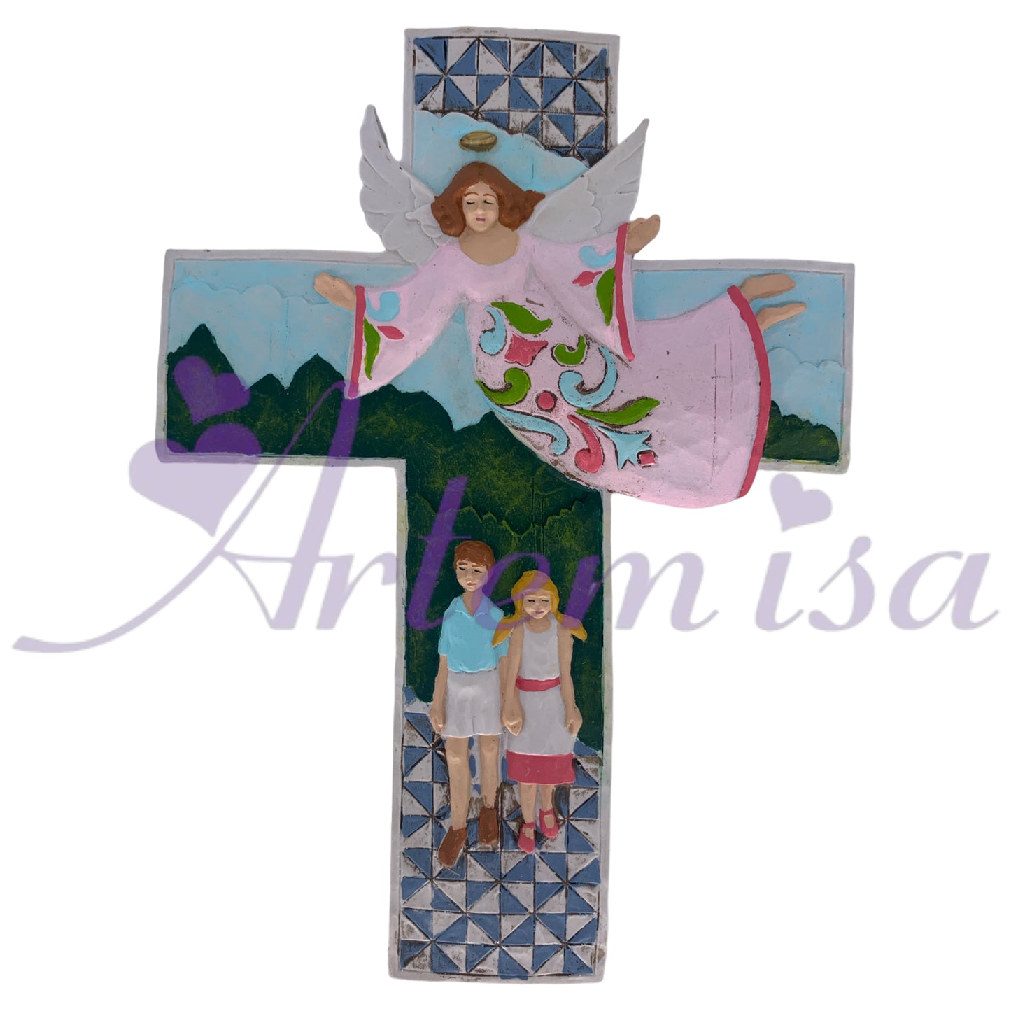 Cruz Mediano Angel Guarda (6 unds)