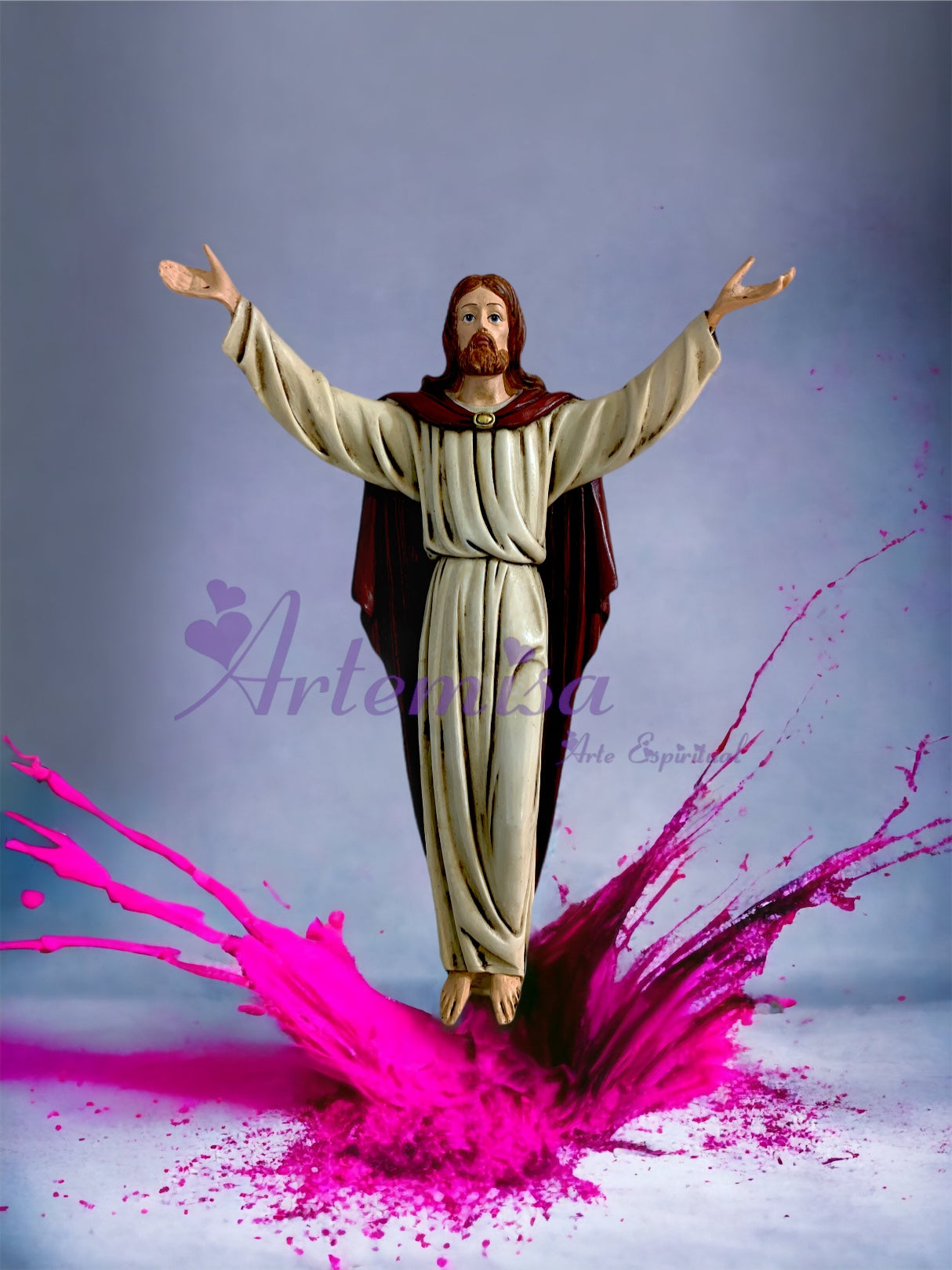 Jesus Vivo Sin Cruz Colgar