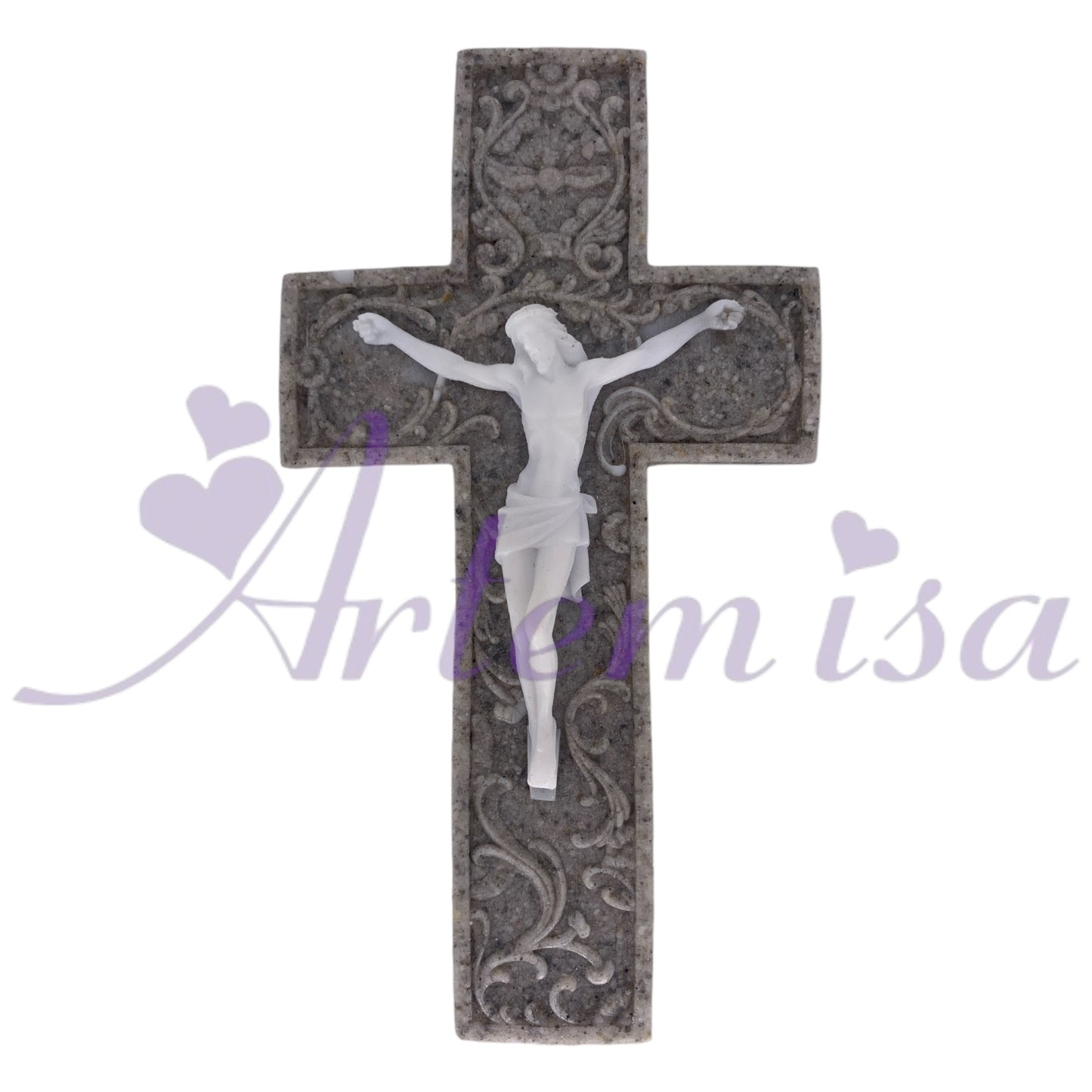 Crucifijo Arabescos Sal