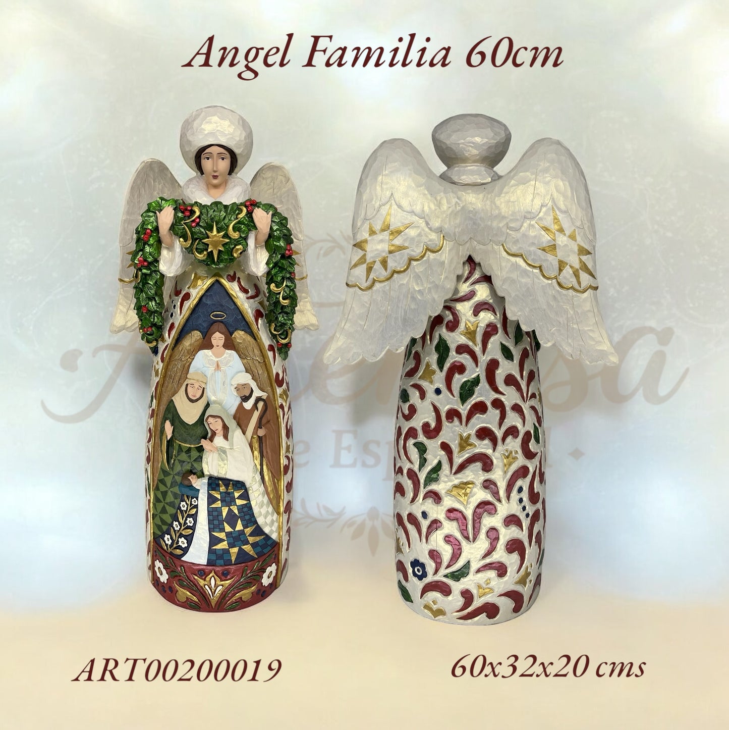 Ángel Familia 60 cms