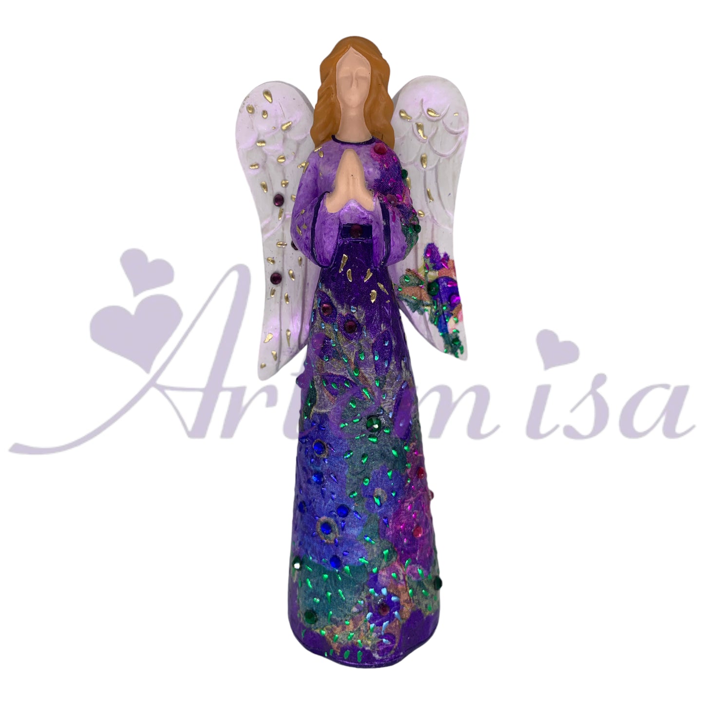 Angel Virtud Sabiduria Violeta Zadquiel Mediano