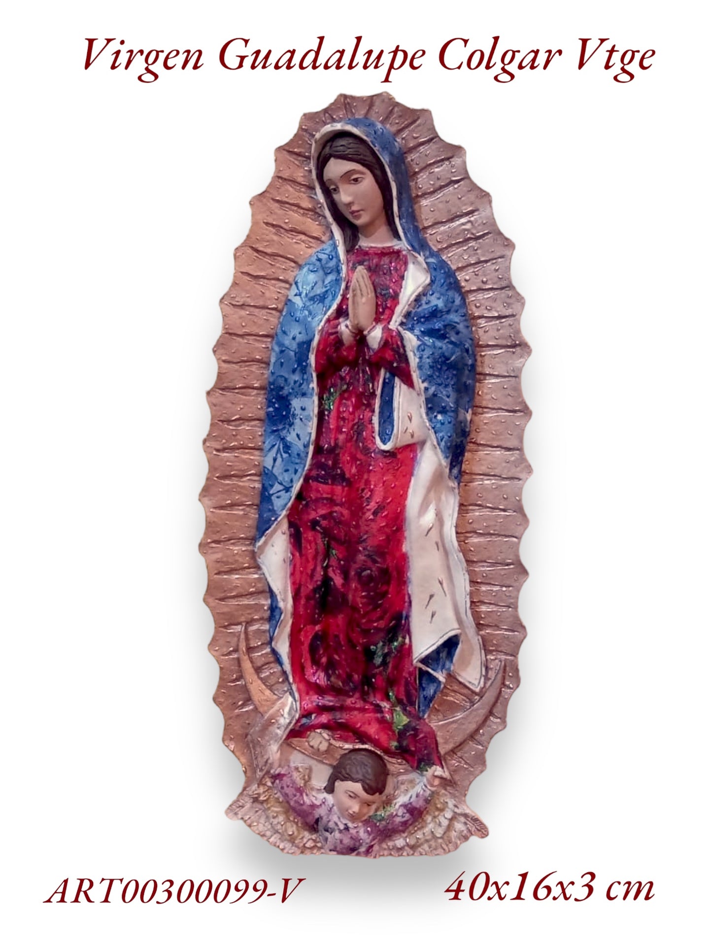 Virgen Guadalupe Colgar