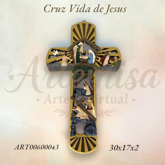 Cruz Vida De Jesus Pasajes