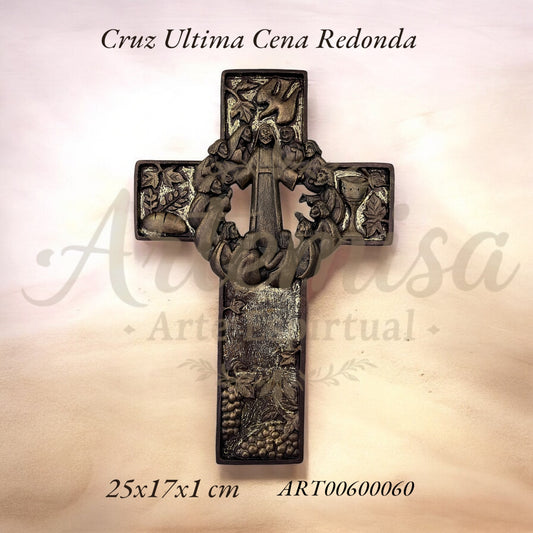Cruz Ultima Cena Redonda