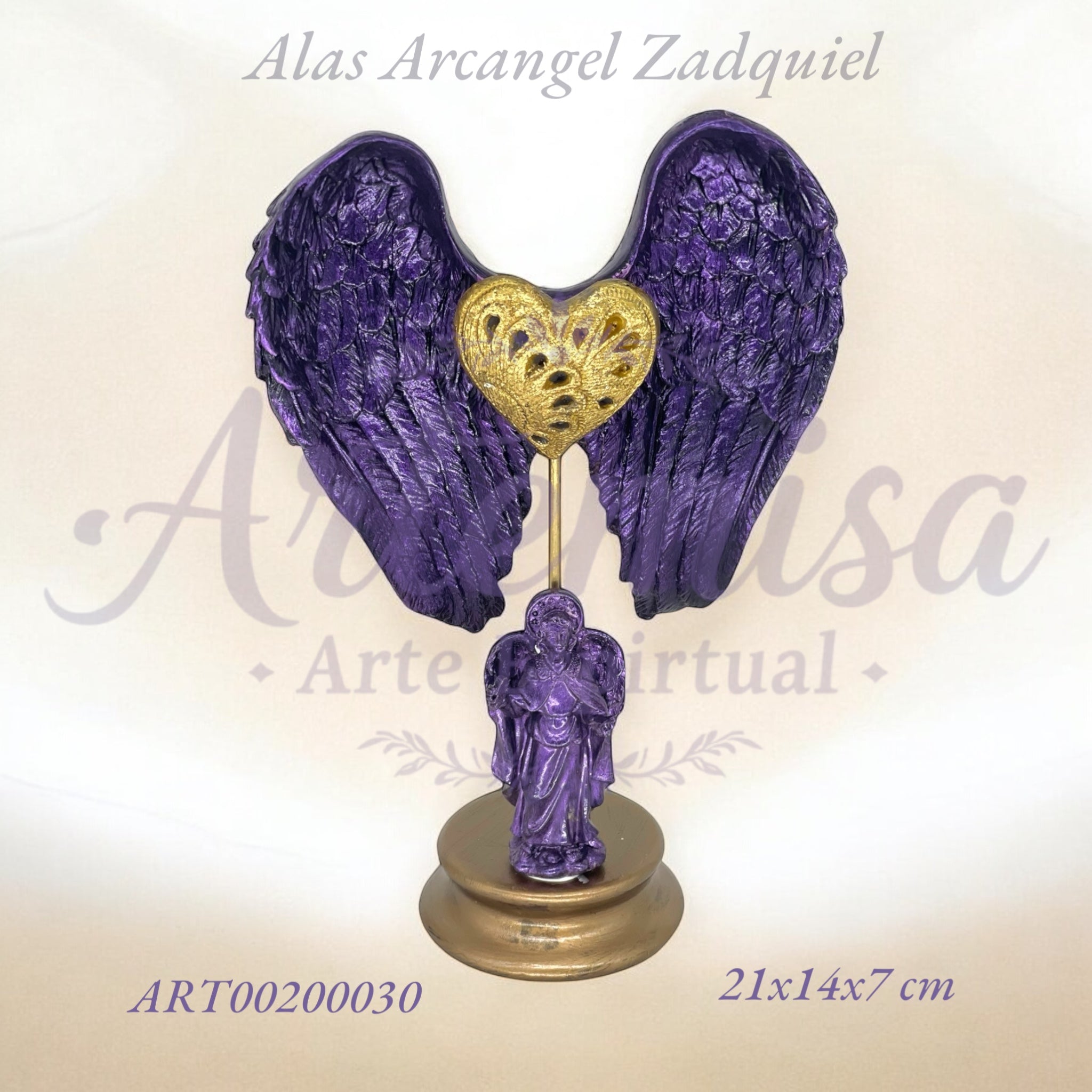 Alas Arcángel Zadquiel - Transformación y Misericordia