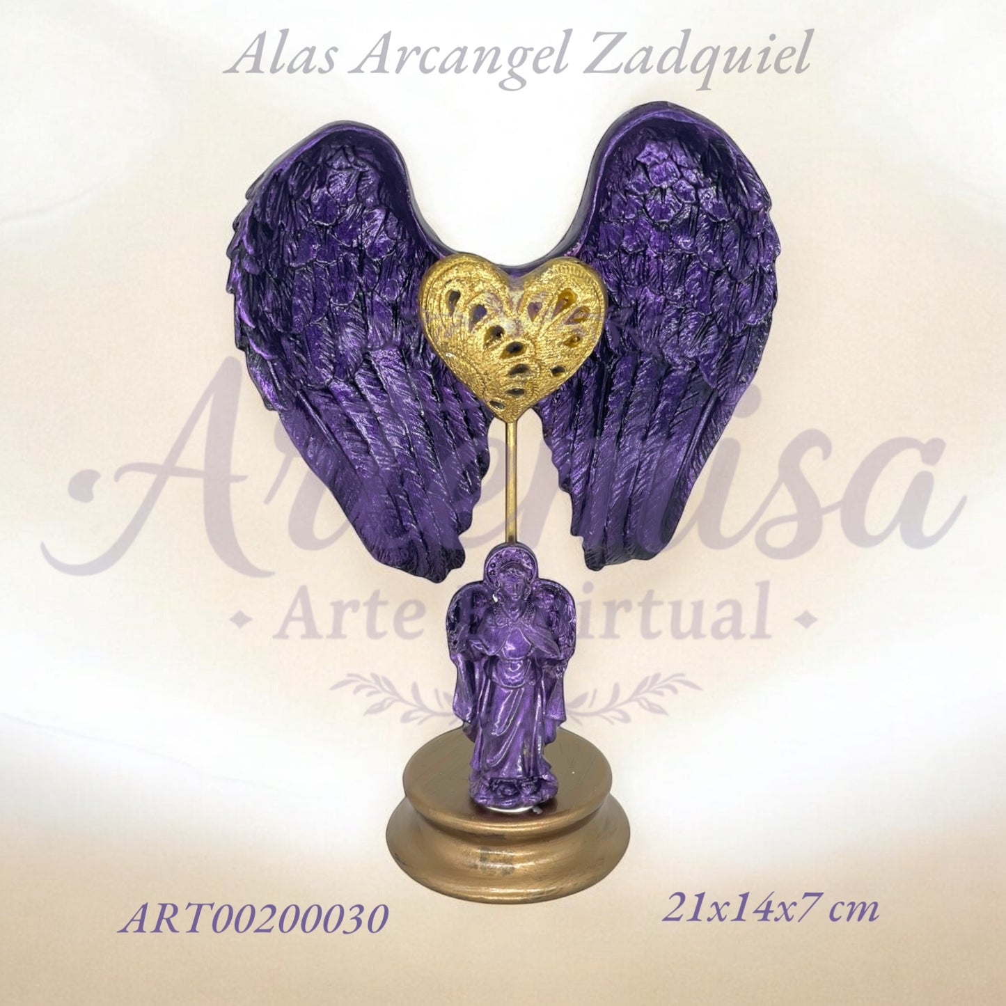 Alas Arcángel Zadquiel - Transformación y Misericordia