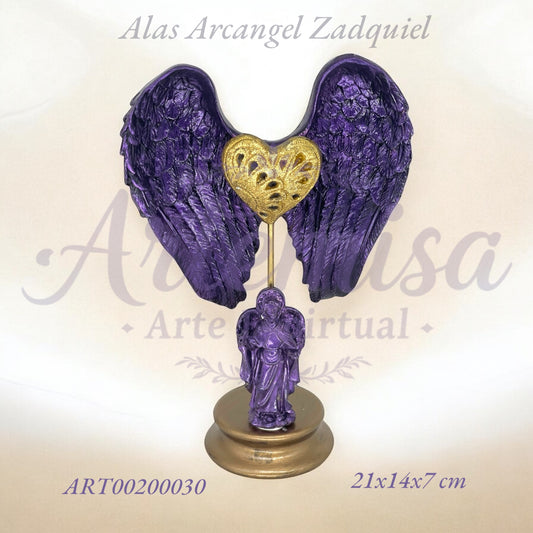 Alas Arcángel Zadquiel - Transformación y Misericordia